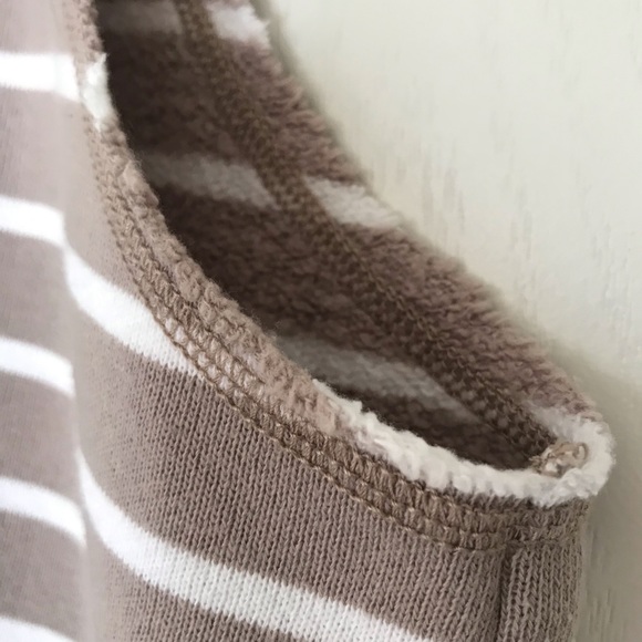 Aerie Halter Striped Sweatshirt Tank Top - Picture 6 of 12